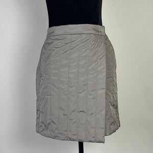 Uniqlo heattech fleece lined puffer skirt women’s medium